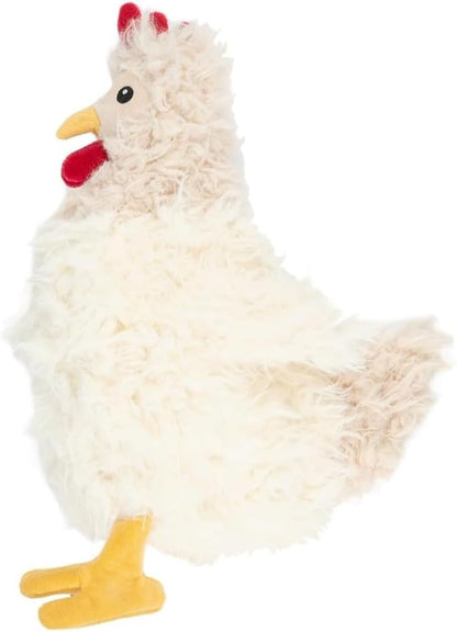 Best Pet Supplies Crinkle Duck Dog Toy – Blue, No Stuffing