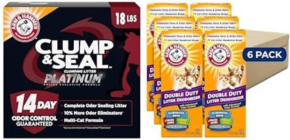 Arm and Hammer Slide Cat Litter – in-use lifestyle view