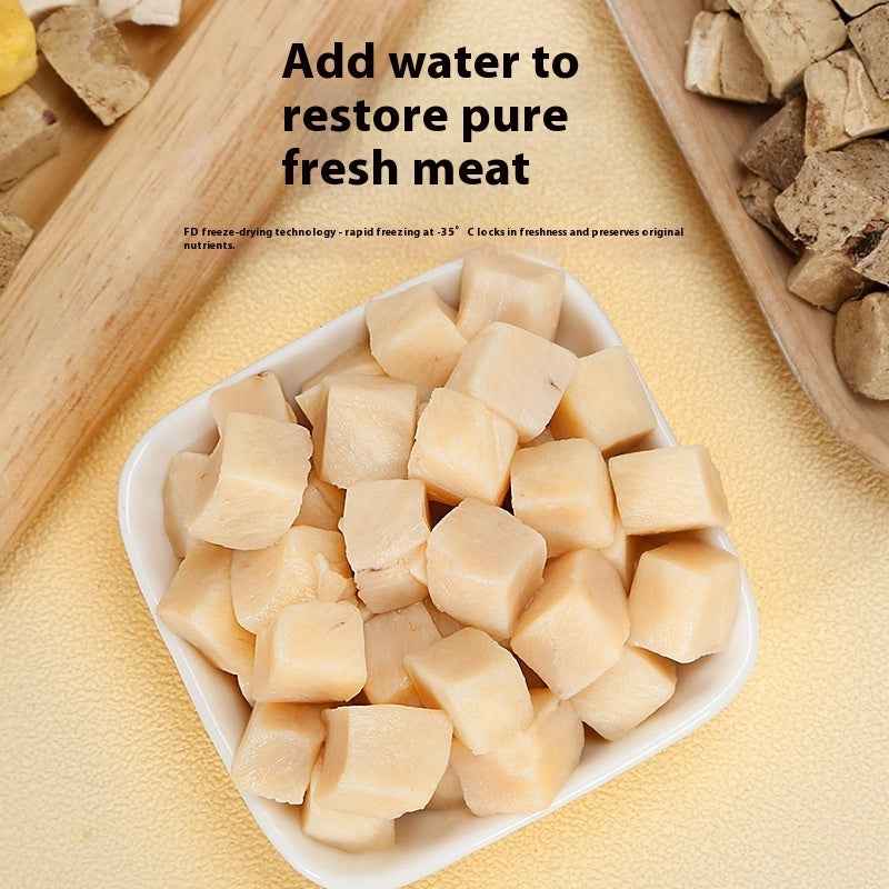 Pet Snacks 500g Chicken Grain Mixed Food Training Interactive Cat Dog Snacks