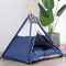 Navy Blue / Without cushions