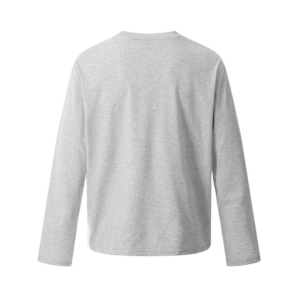Animal horse print casual long sleeved shirt