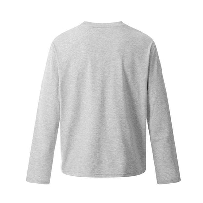 Animal horse print casual long sleeved shirt