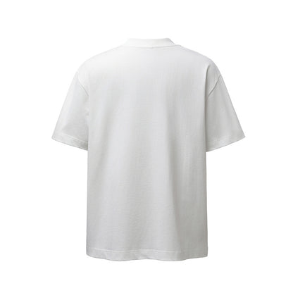Dog animal print short sleeved t-shirt