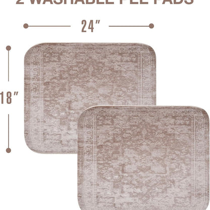 Persian‑Style Pet Floor Mat – Dirt‑Resistant, Heat‑Insulating & Urine‑Proof