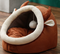 New Cartoon Cow Cat Nest Brown
