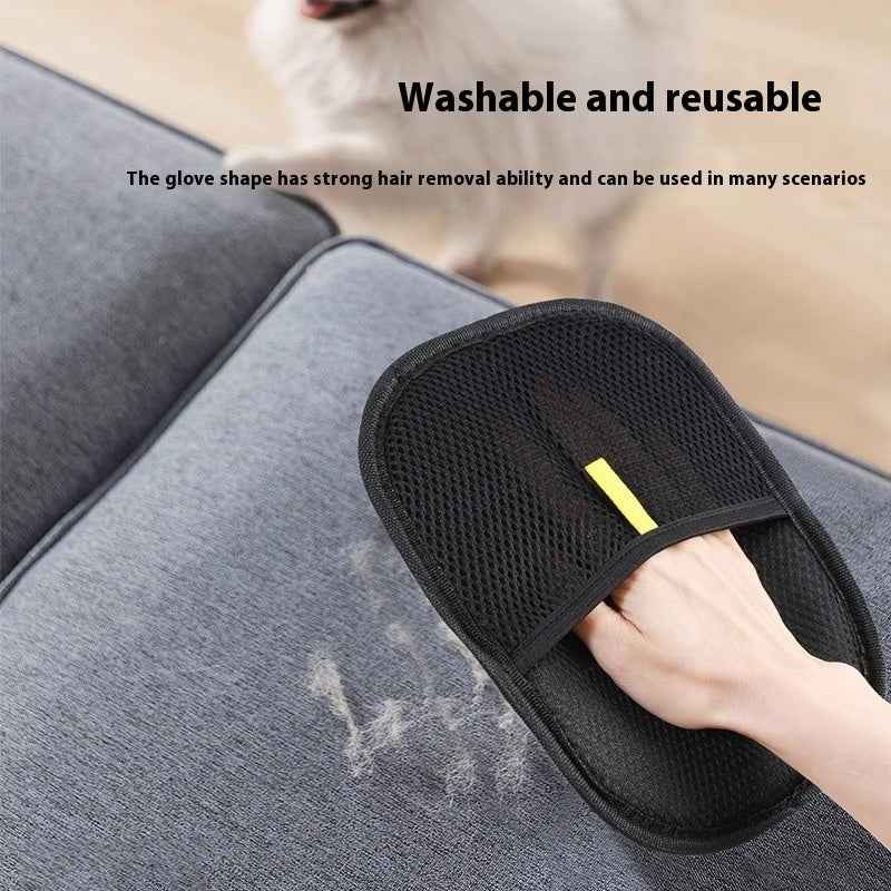 Pet Hair Remover Glove Deshedding Mitt for Dogs Cats Rabbits Long Short Hair