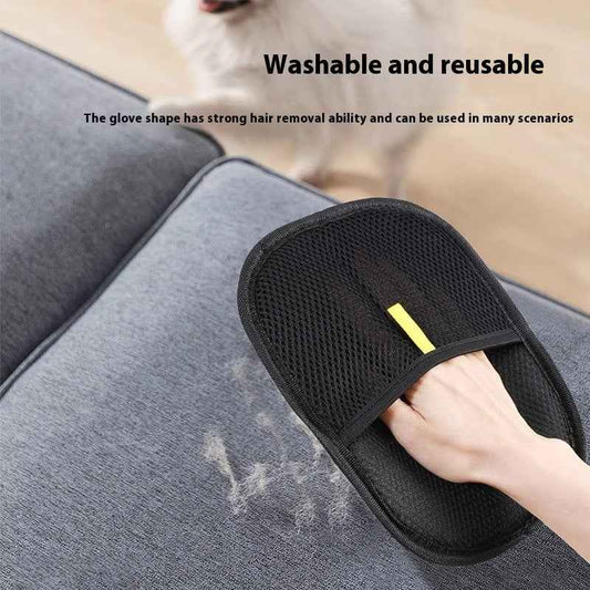 Pet Hair Remover Glove Deshedding Mitt for Dogs Cats Rabbits Long Short Hair