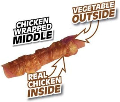 SmartBones rawhide-free chews with real chicken