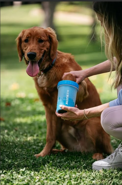 Dexas MudBuster paw washer for muddy paws