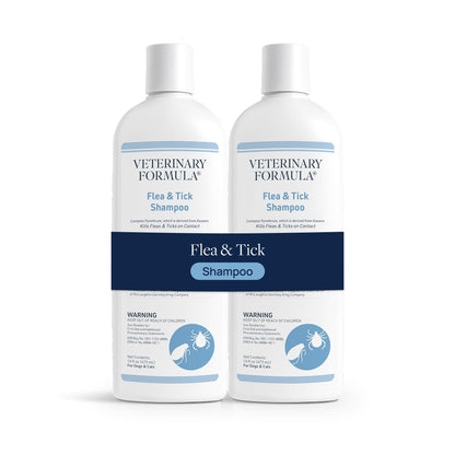 Veterinary Formula Flea & Tick Shampoo for Dogs and Cats, 16 oz