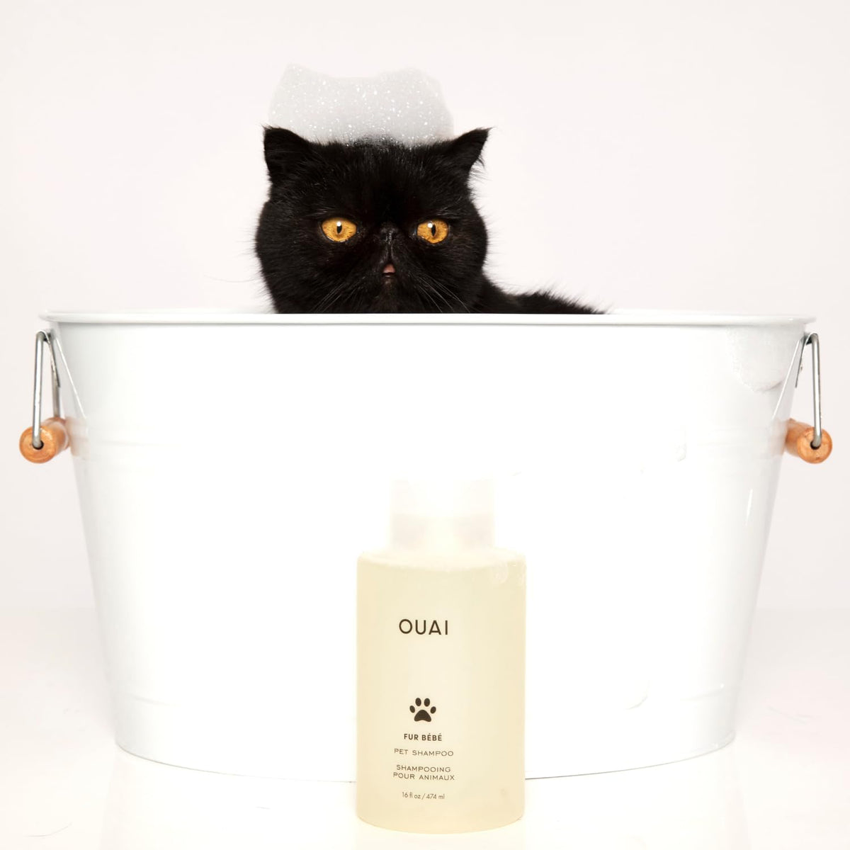 OUAI Fur Bébé Pet Shampoo, Mercer Street Scent – 16 fl oz