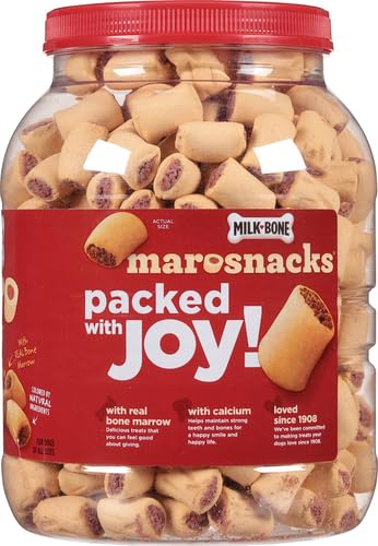 Milk-Bone MaroSnacks small dog treats canister