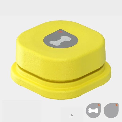 Interactive Pet Communication Button – Recordable Training & Talking Button for Dogs & Cats