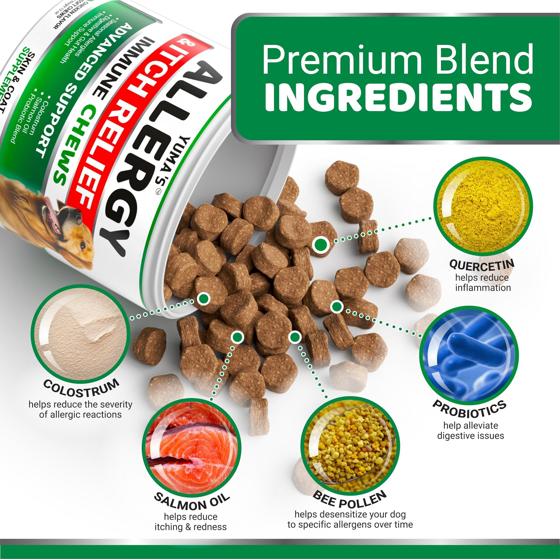 Hemp Calming Chews for Dogs – side view