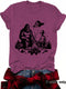 Floral Dark Red
