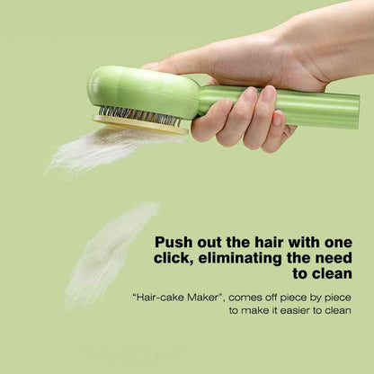 New Sunflower Pet Comb Cat Comb Pet Brush Pet Self-Cleaning Needle Comb Pet Hair Remover Pet Comb