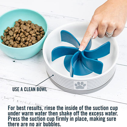 OurPets Pet Feeder Propeller Dogs Slow Down Feeding Speed Protect Intestinal Feeder