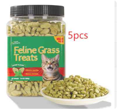 Feline Grass Treats – Organic Mint & Barley, Catnip Flavor