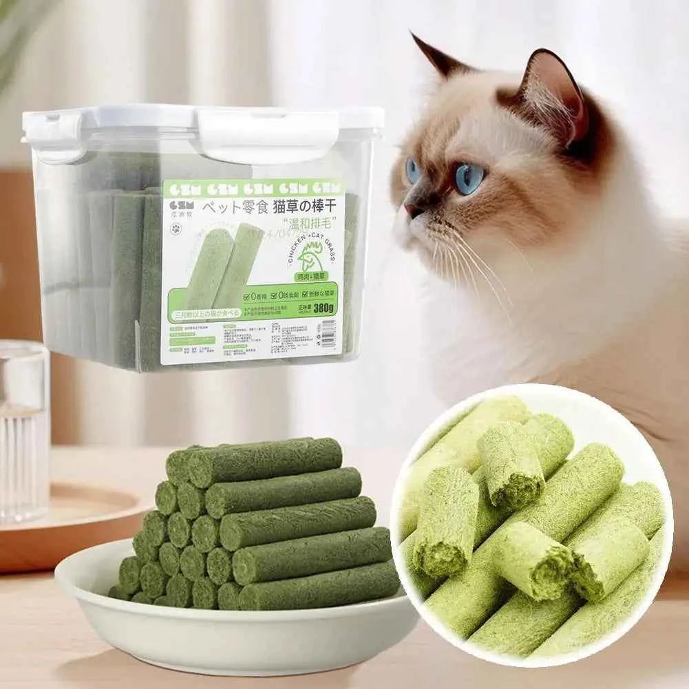 60pc Cat Grass for Cats Prevent Hairballs Remove Hair Pet Supplies Natural Healthy Cats Grass for Cats Grooming Aid - Needora