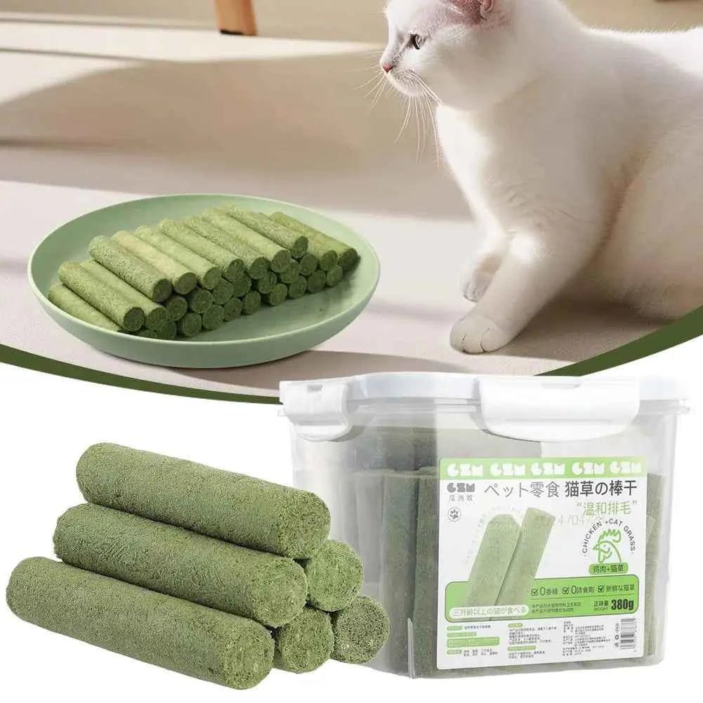 60pc Cat Grass for Cats Prevent Hairballs Remove Hair Pet Supplies Natural Healthy Cats Grass for Cats Grooming Aid - Needora