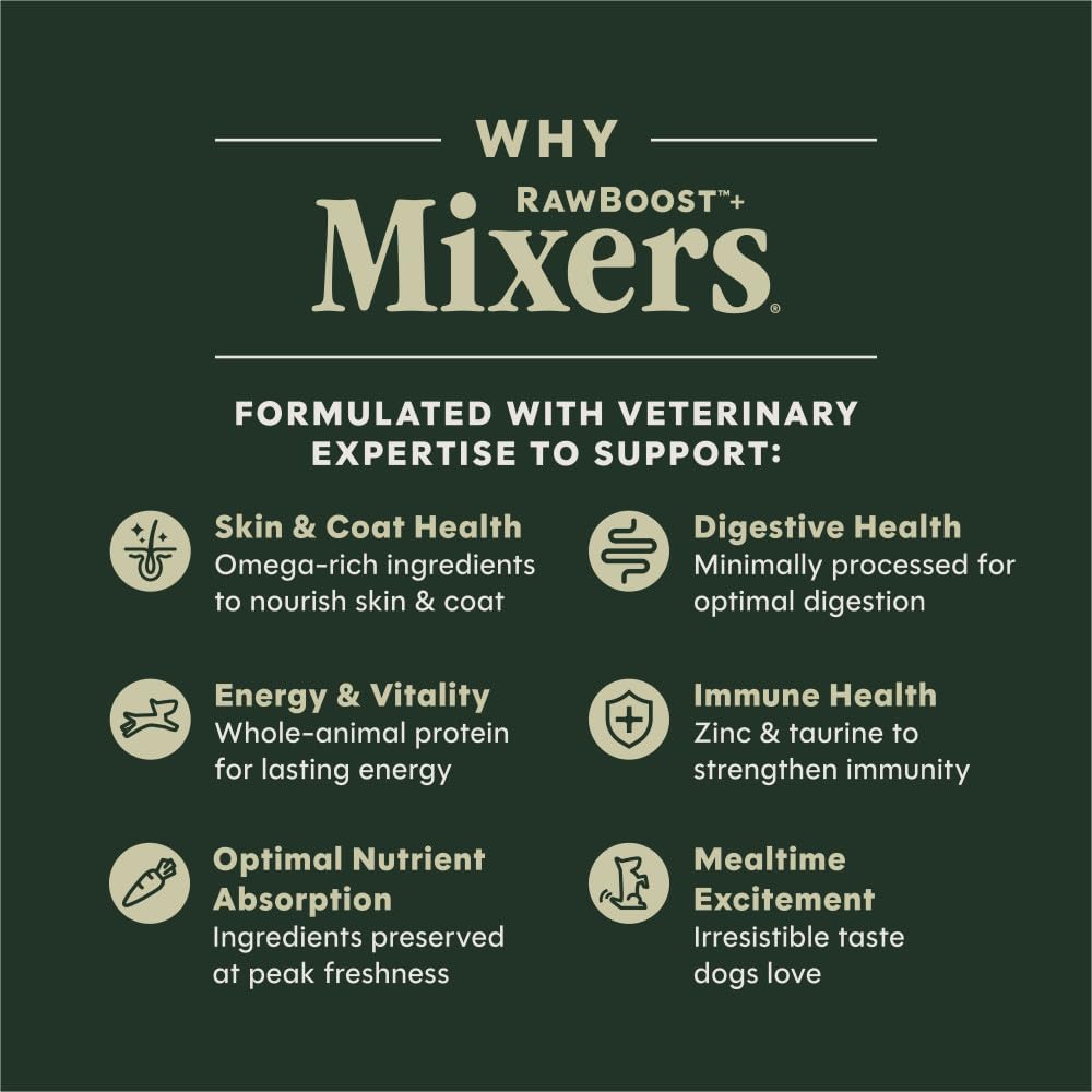 Instinct Freeze-Dried Beef Mixers Dog Food Topper, 6 oz