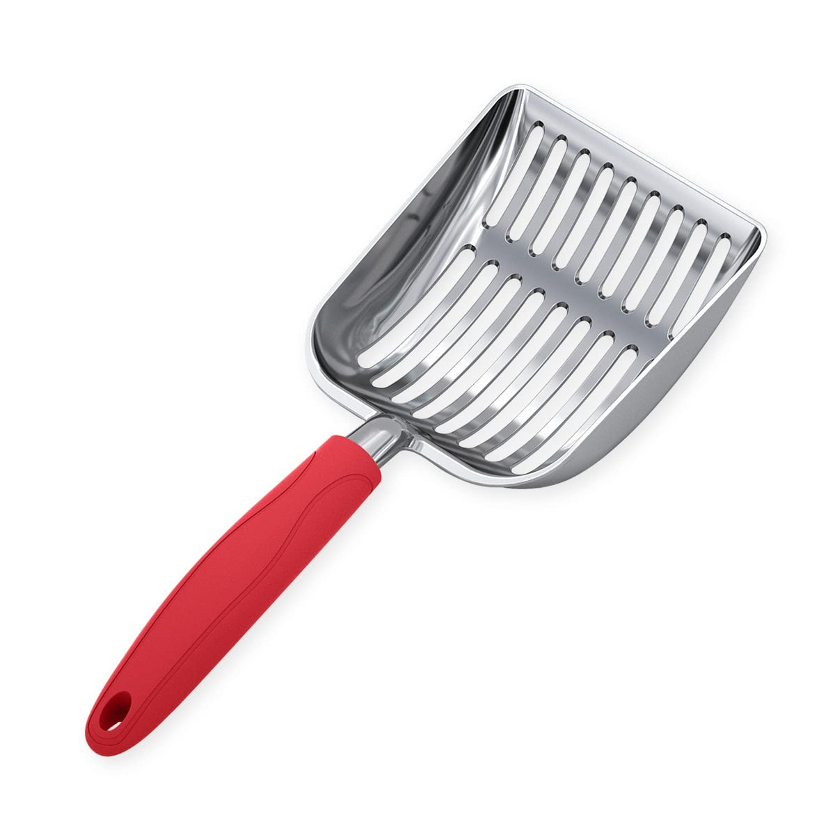 WePet Metal Cat Litter Scoop with Deep Sifter and Long Handle