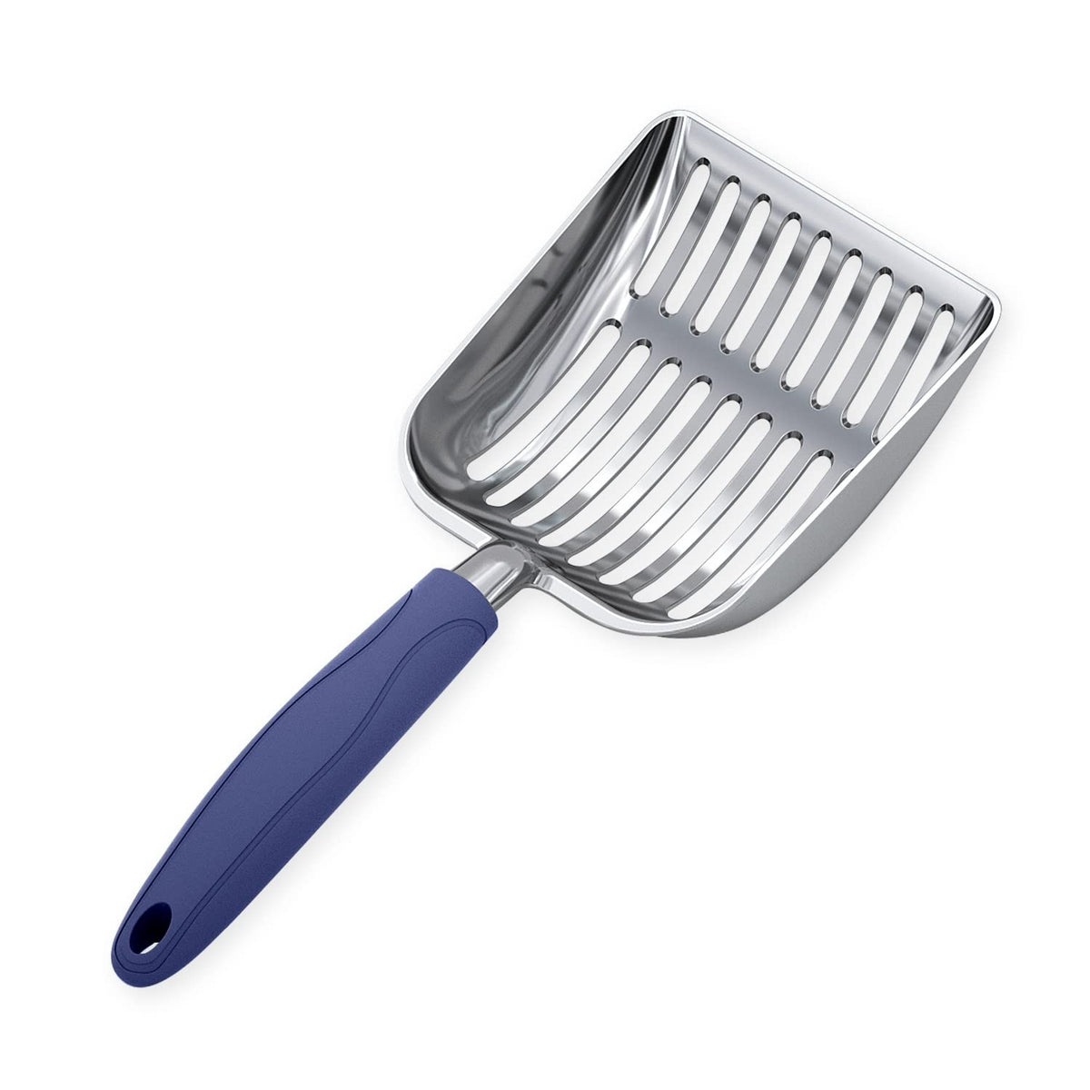 WePet Metal Cat Litter Scoop with Deep Sifter and Long Handle