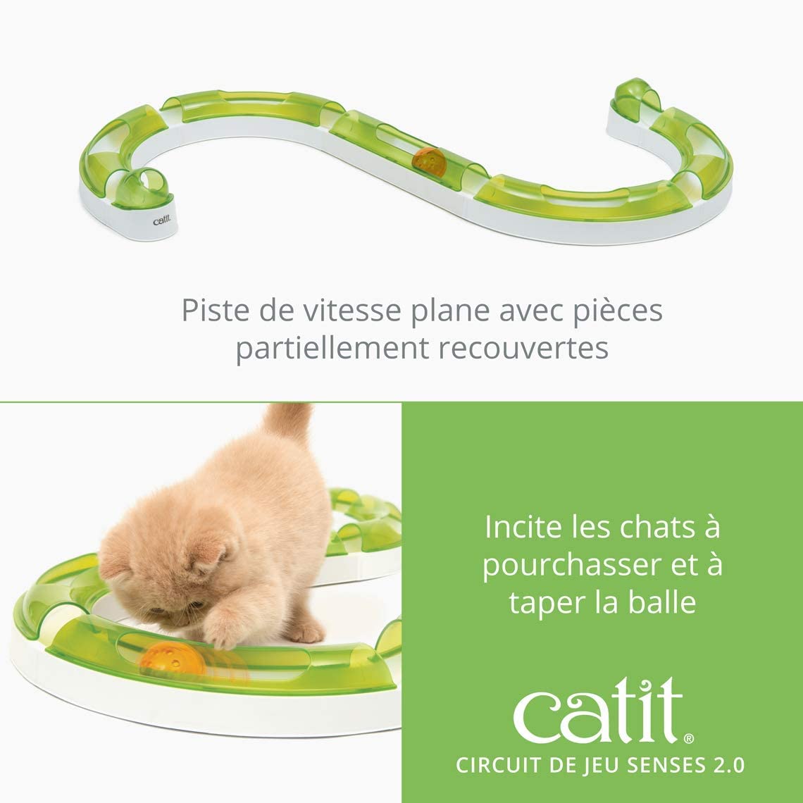 Catit Senses 2.0 Super Circuit 12-piece cat toy set