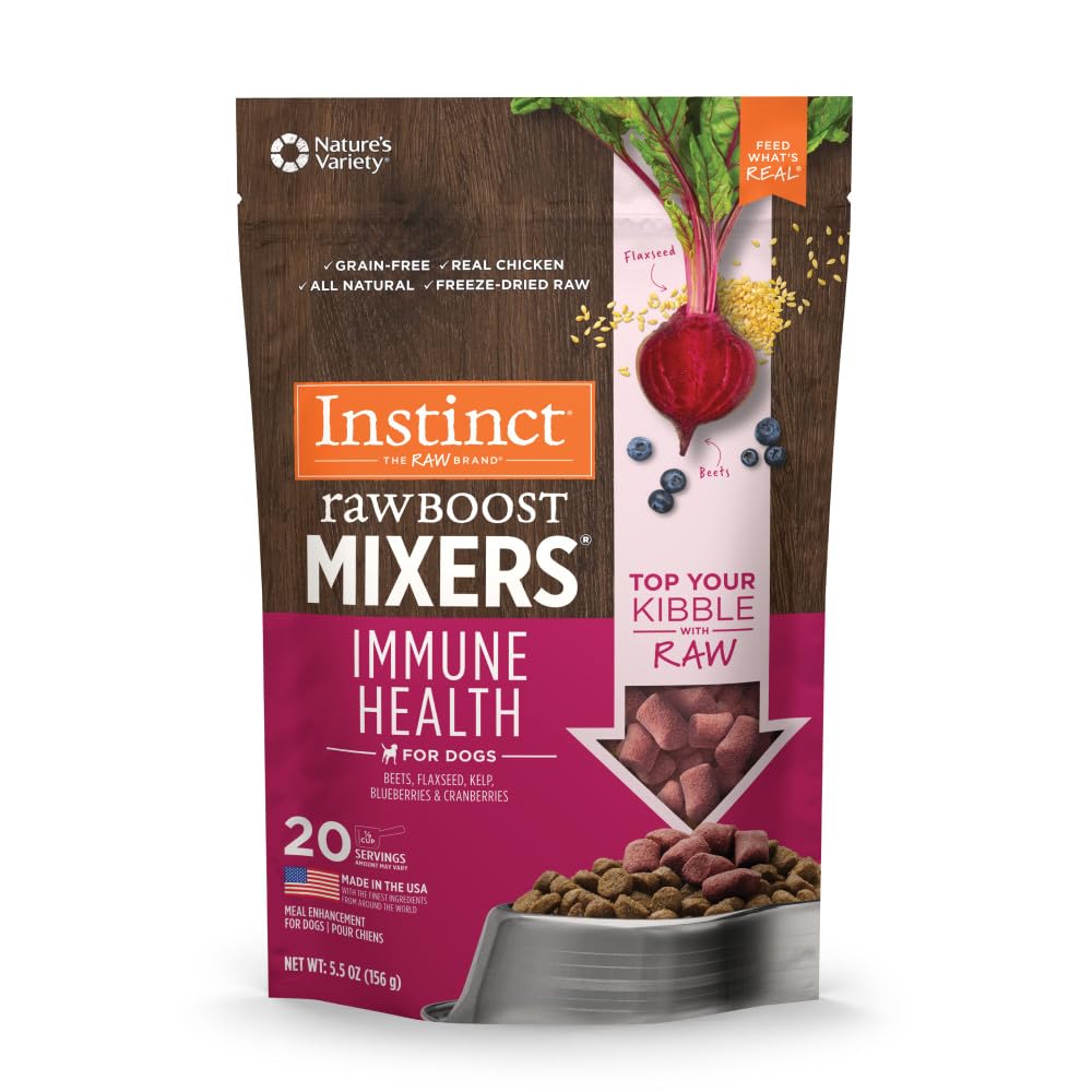 Instinct Freeze-Dried Beef Mixers Dog Food Topper, 6 oz