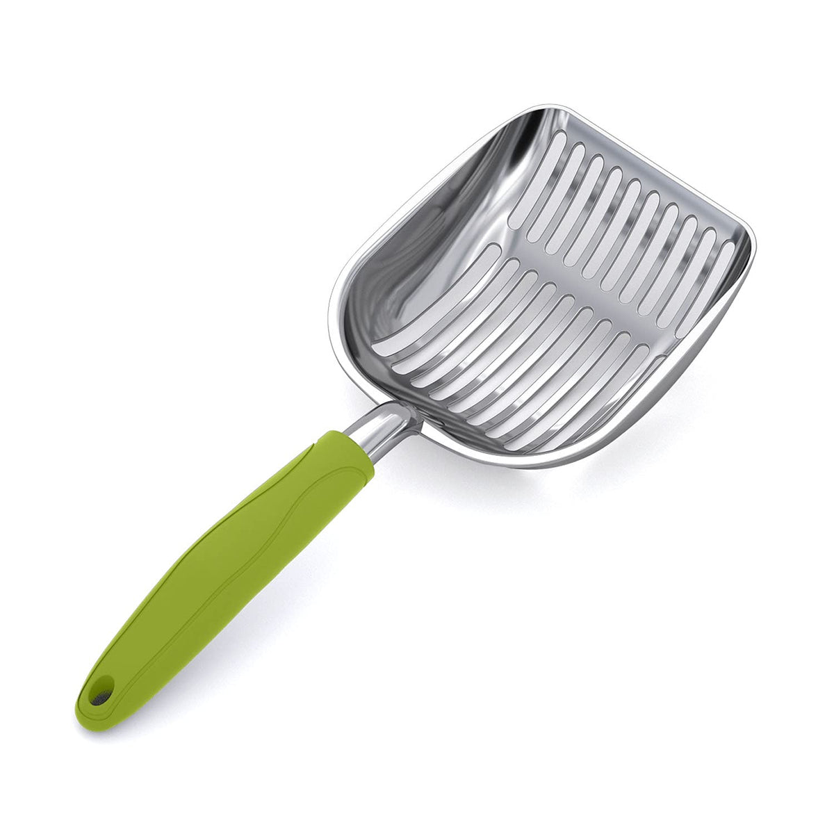 WePet Metal Cat Litter Scoop with Deep Sifter and Long Handle