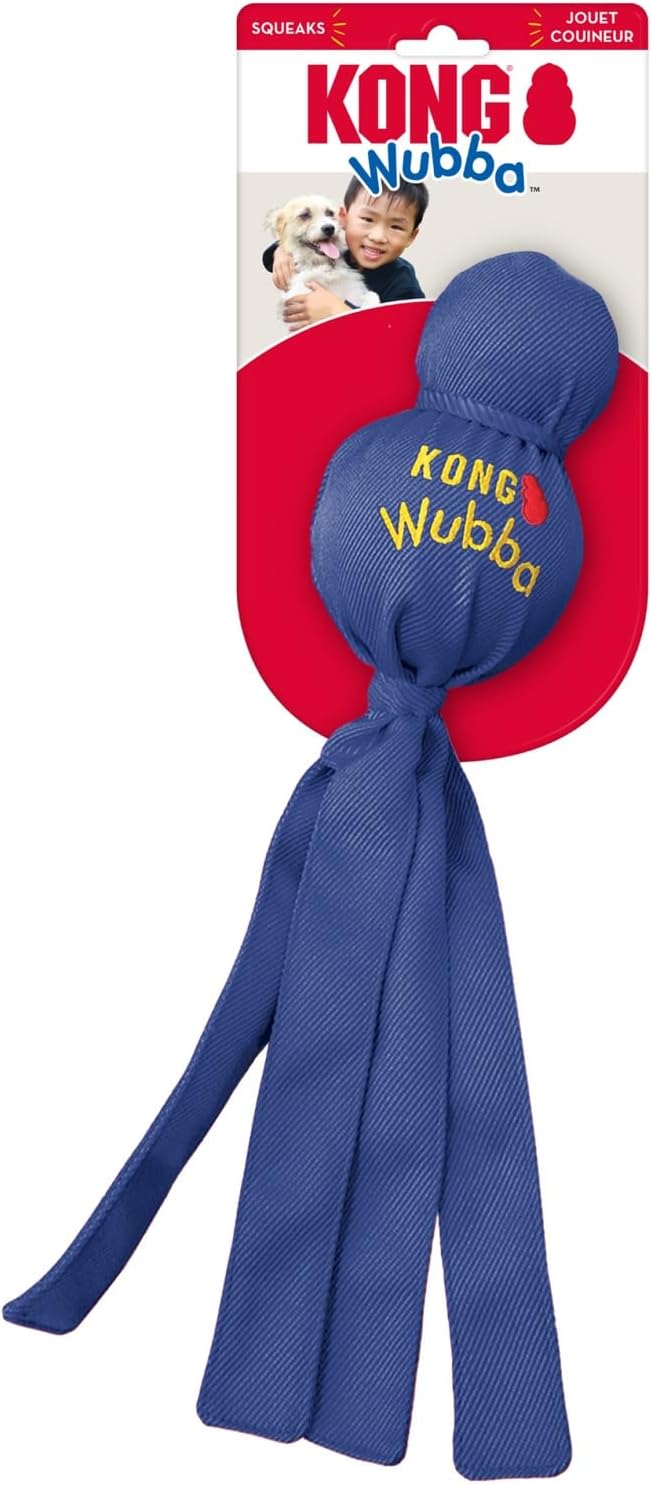 KONG Wubba fetch toy for large dogs, assorted colors
