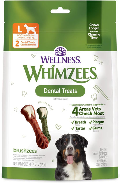 Whimzees natural dental treats for dogs