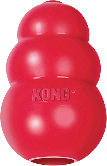 KONG Classic Large Stuffable Natural Rubber Dog Chew Toy