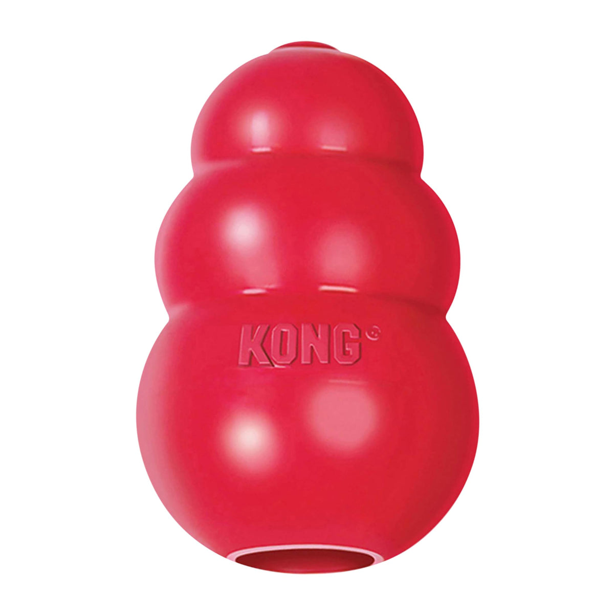 KONG Classic Large Stuffable Natural Rubber Dog Chew Toy