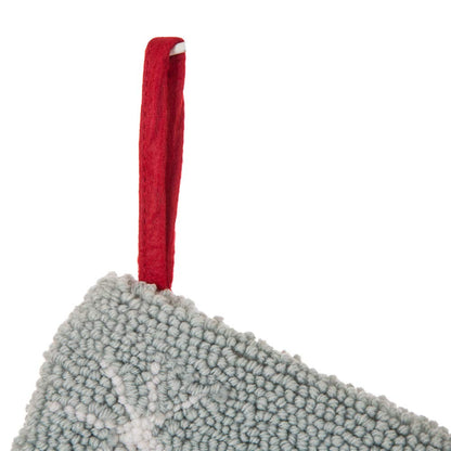 Glitzhome LED Christmas Stockings – 21" Embroidered Linen Stockings, 2-Pack