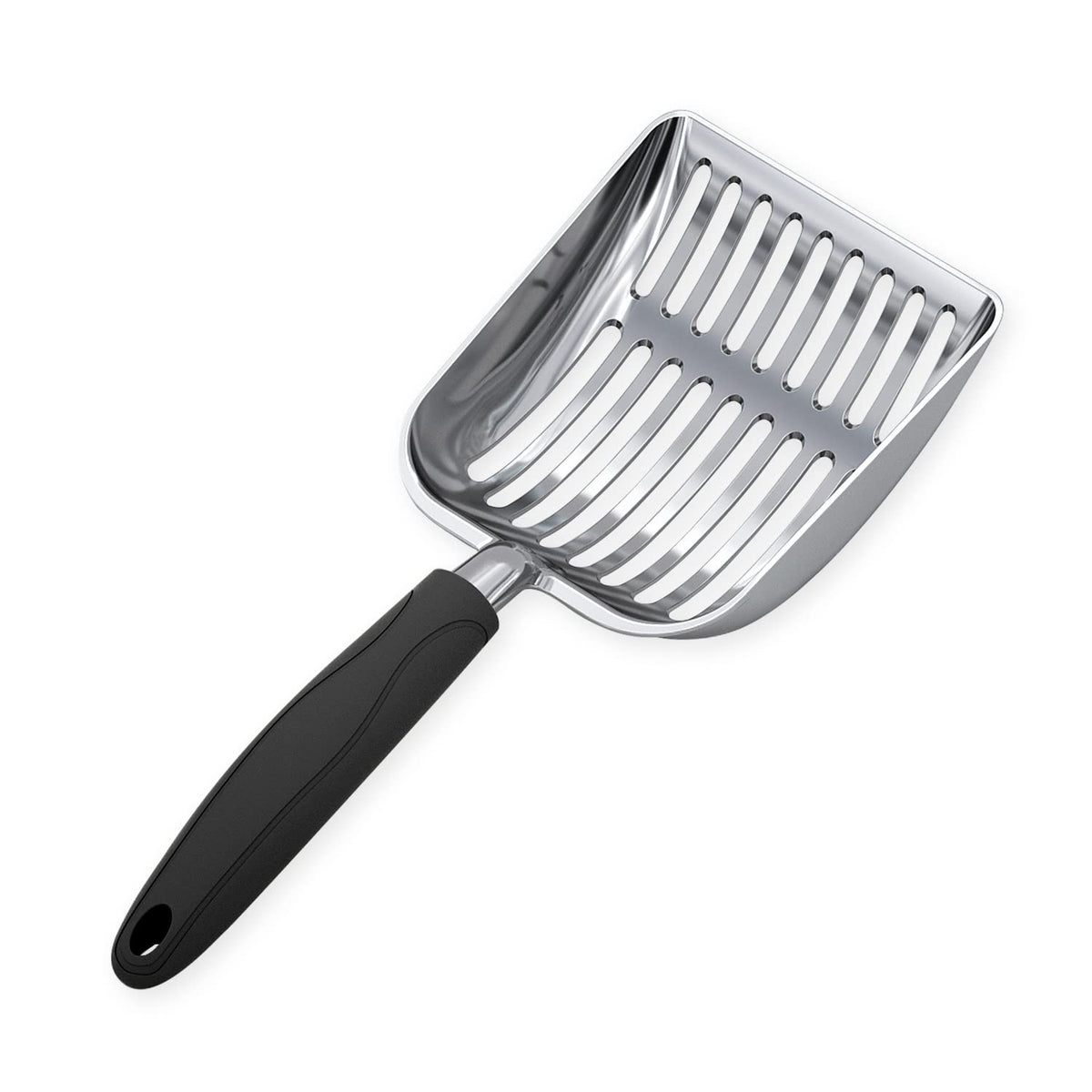 WePet Metal Cat Litter Scoop with Deep Sifter and Long Handle