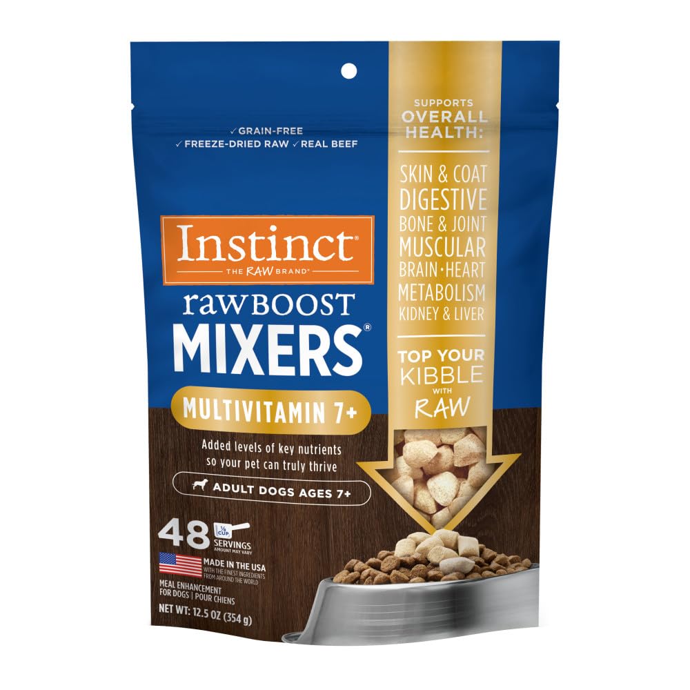 Instinct Freeze-Dried Beef Mixers Dog Food Topper, 6 oz
