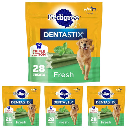 Pedigree Dentastix Large Dog Treats – detail close-up view