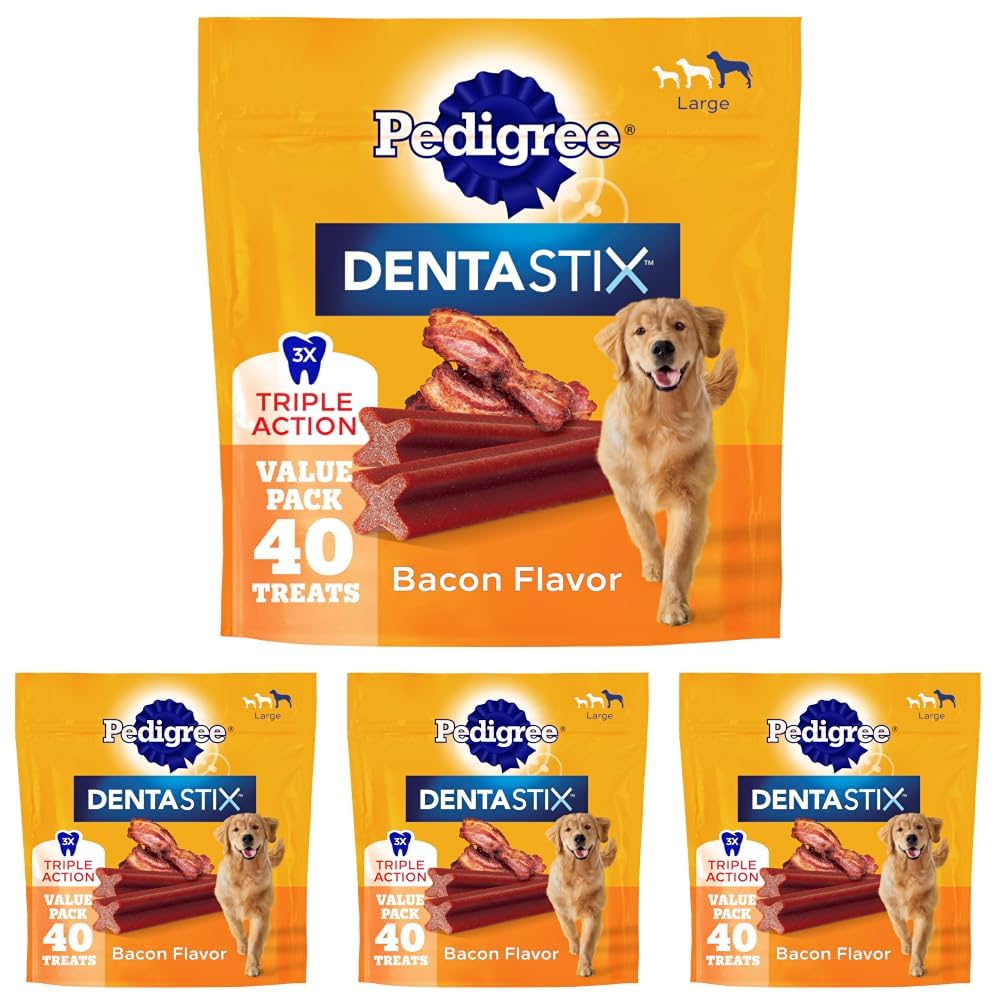 Pedigree Dentastix Large Dog Treats – top view