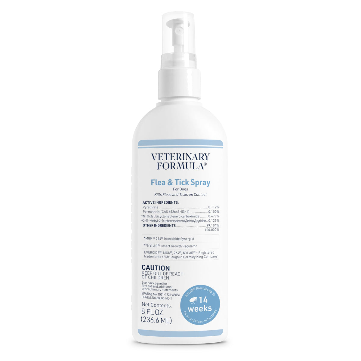 Veterinary Formula Flea & Tick Shampoo for Dogs and Cats, 16 oz