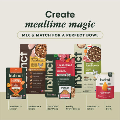 Instinct Freeze-Dried Beef Mixers Dog Food Topper, 6 oz