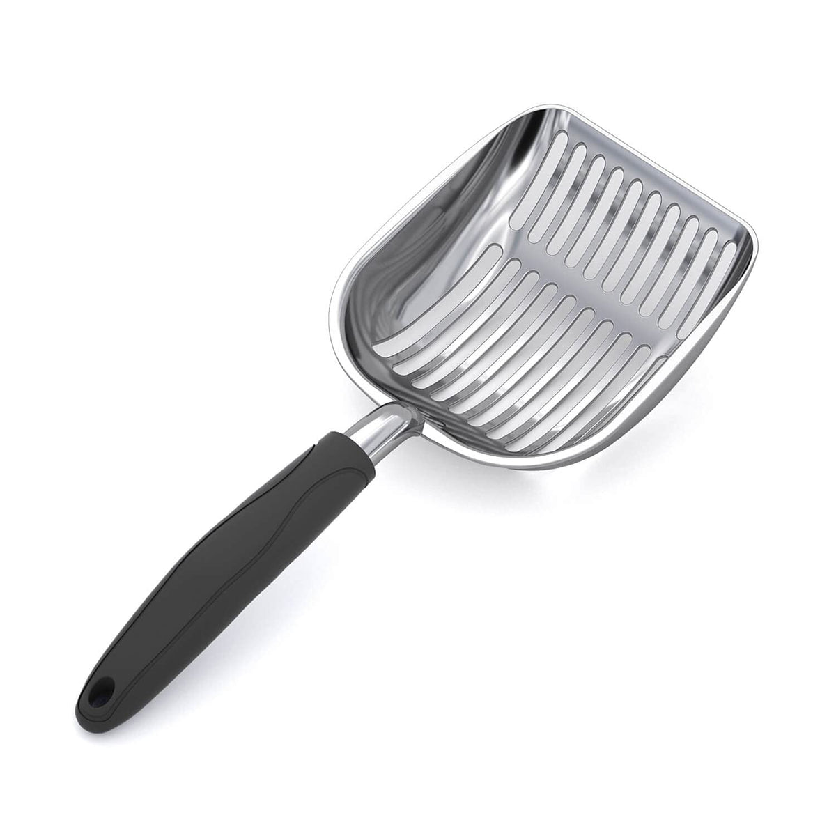 WePet Metal Cat Litter Scoop with Deep Sifter and Long Handle