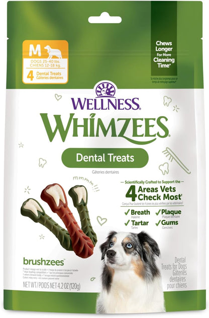 Whimzees natural dental treats for dogs
