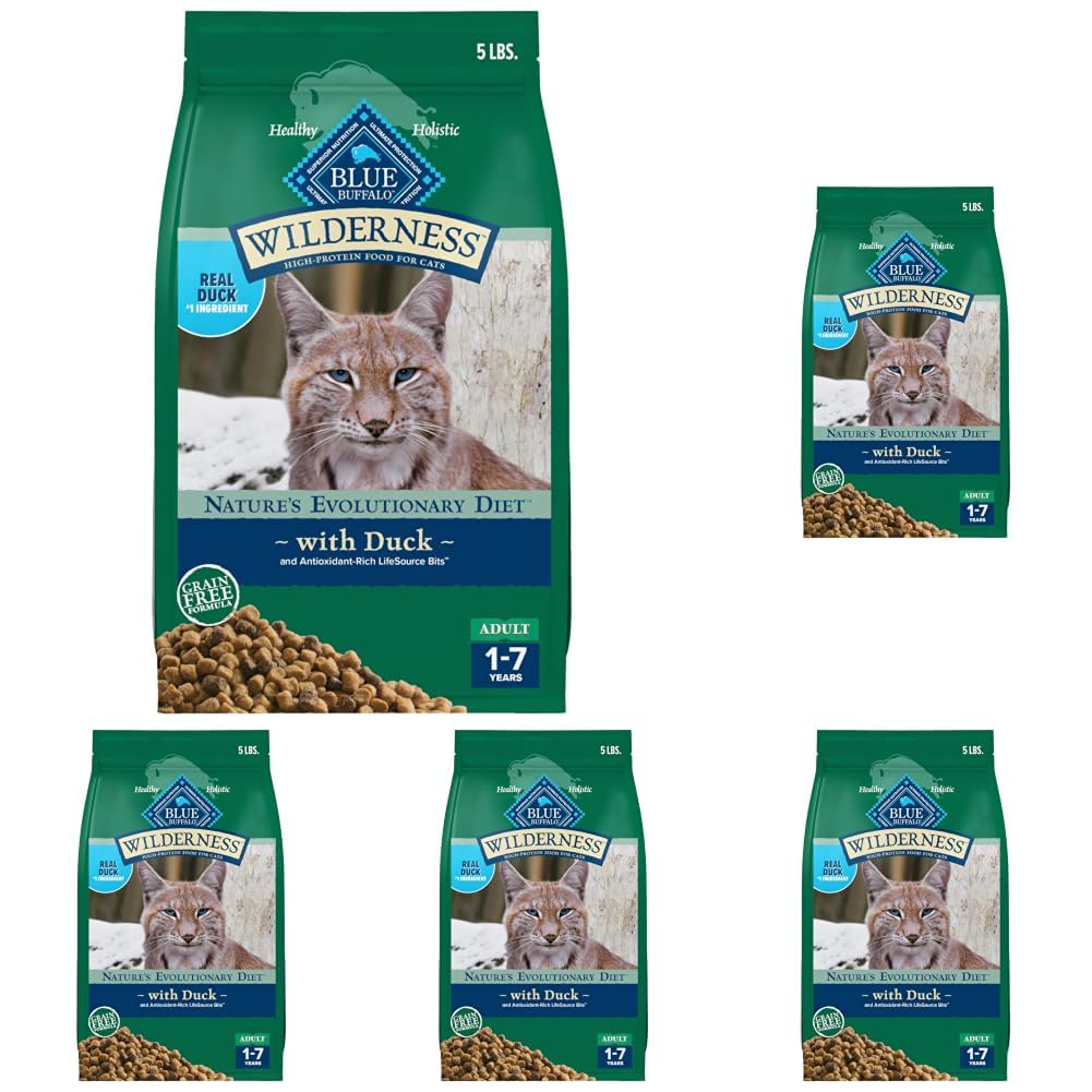 Blue Buffalo Wilderness Chicken Grain-Free Dry Cat Food, 12 lb