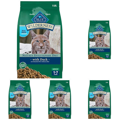 Blue Buffalo Wilderness Chicken Grain-Free Dry Cat Food, 12 lb