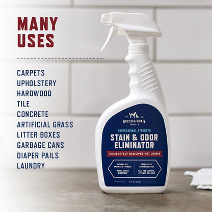 Rocco and Roxie stain and odor eliminator for carpets