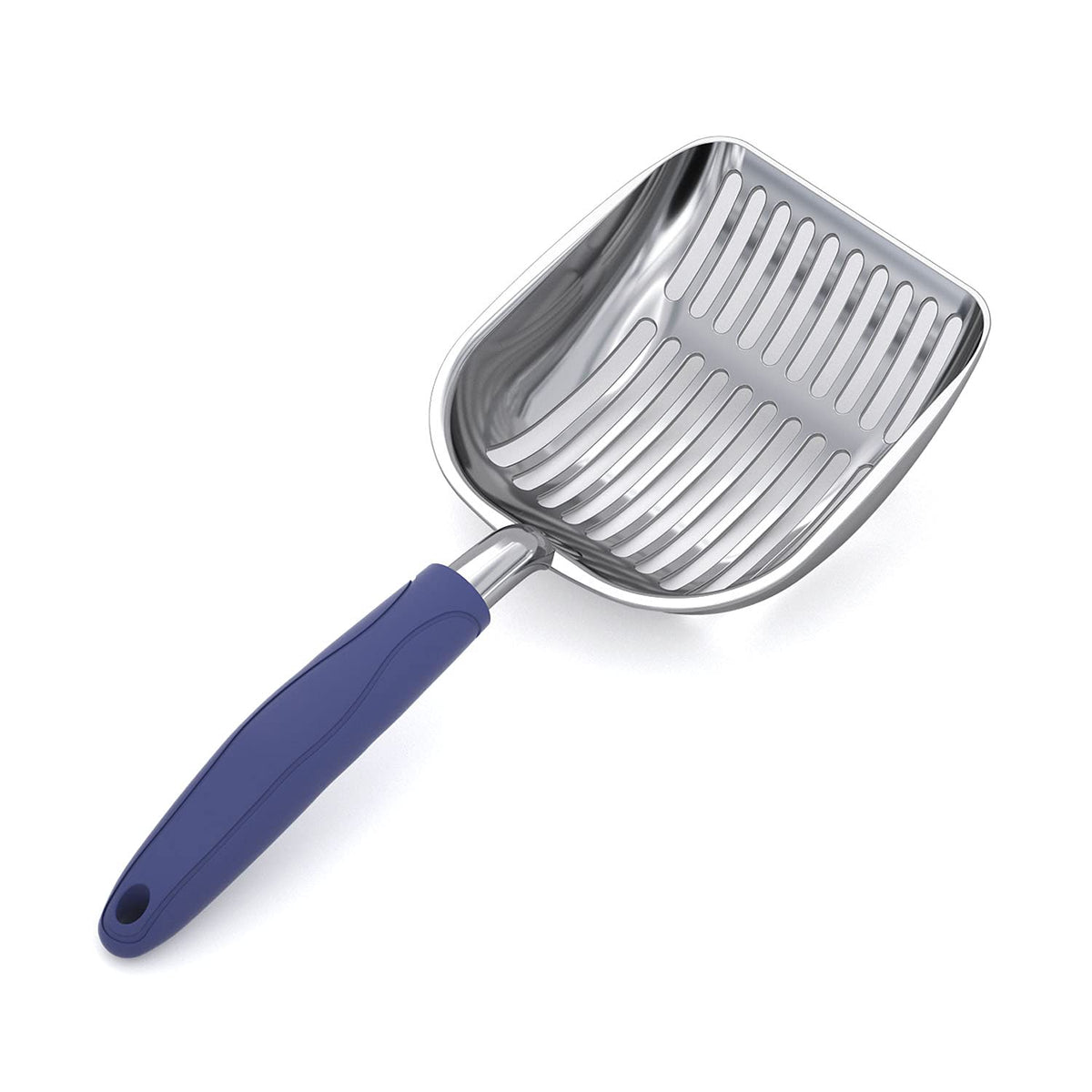 WePet Metal Cat Litter Scoop with Deep Sifter and Long Handle