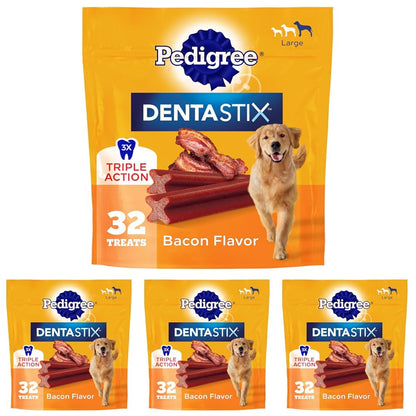Pedigree Dentastix Large Dog Treats – lifestyle close view