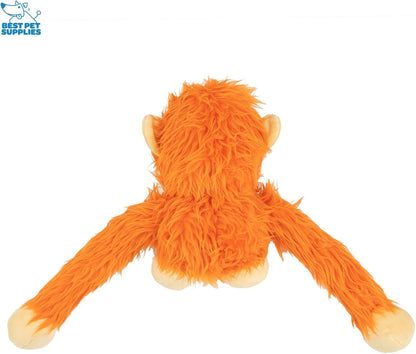 Best Pet Supplies Crinkle Duck Dog Toy – Blue, No Stuffing
