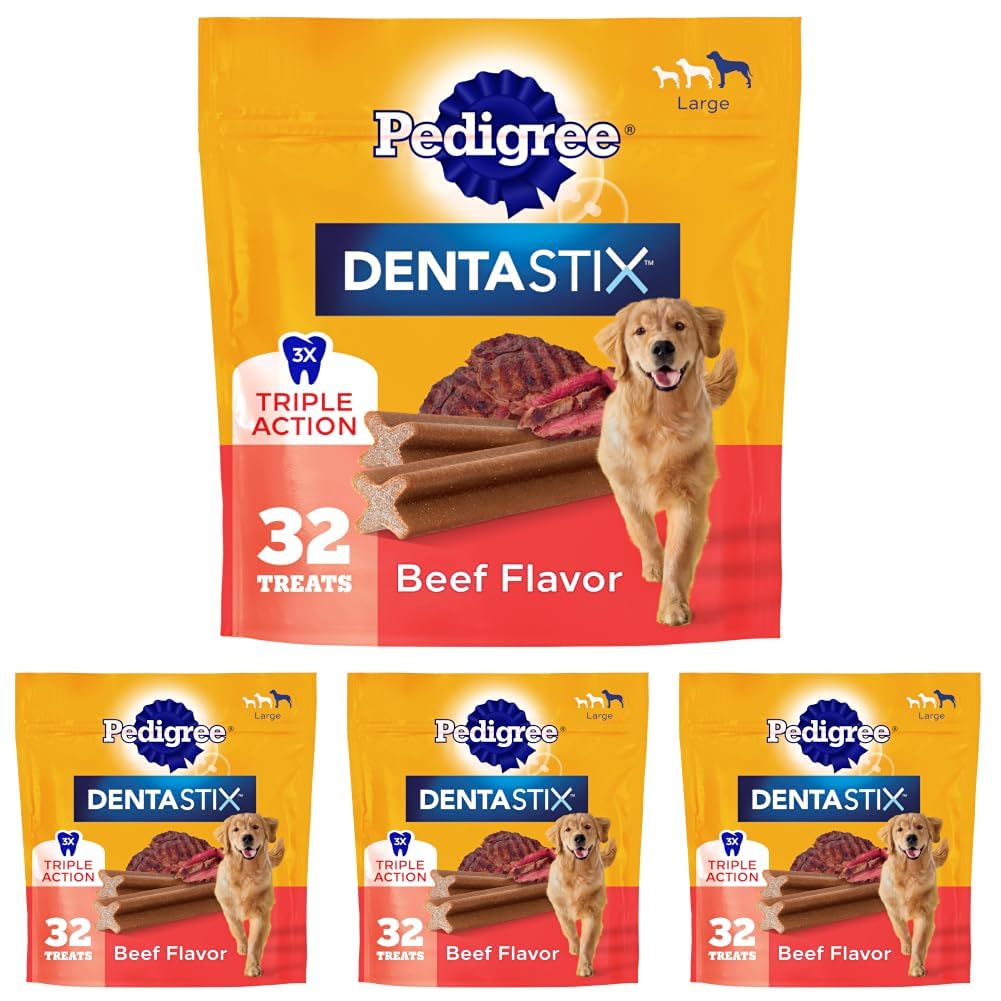 Pedigree Dentastix Large Dog Treats – group view